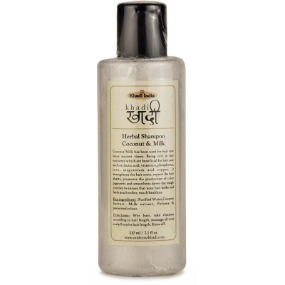Khadi Herbal Shampoo Coconut & Milk